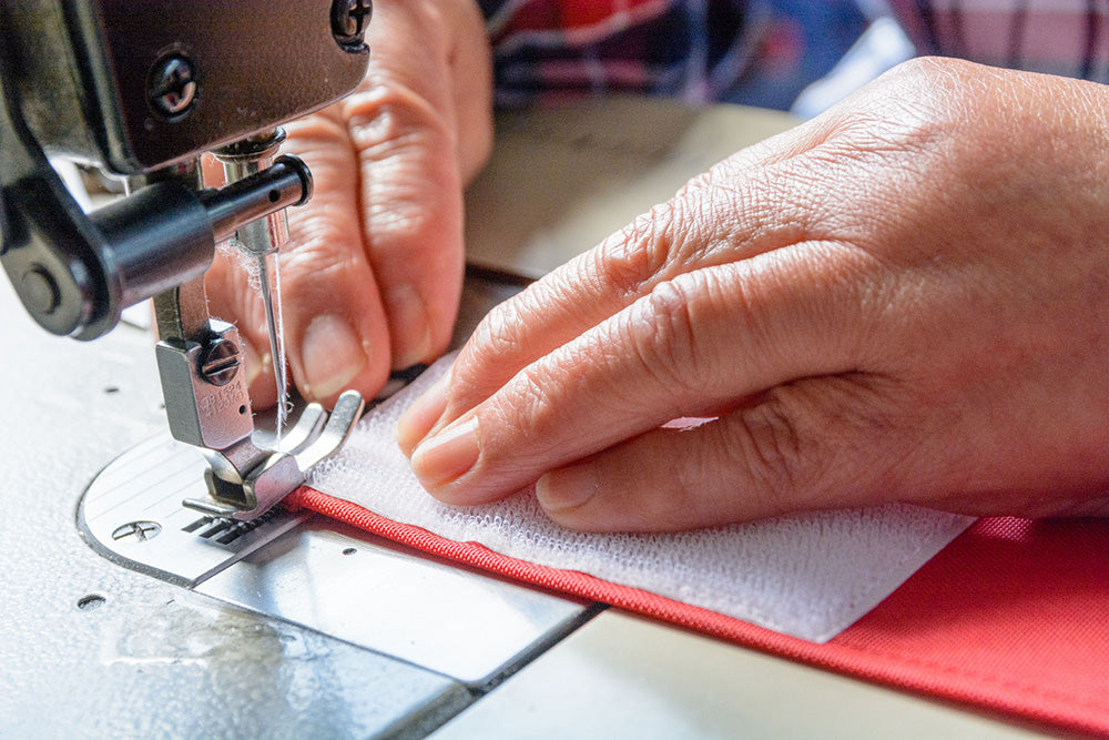 【5Sパトロール】Y2オレンジ（橙）：ワンタッチ腕章 [N143-OR] [本体：ナイロンオックス（布）]