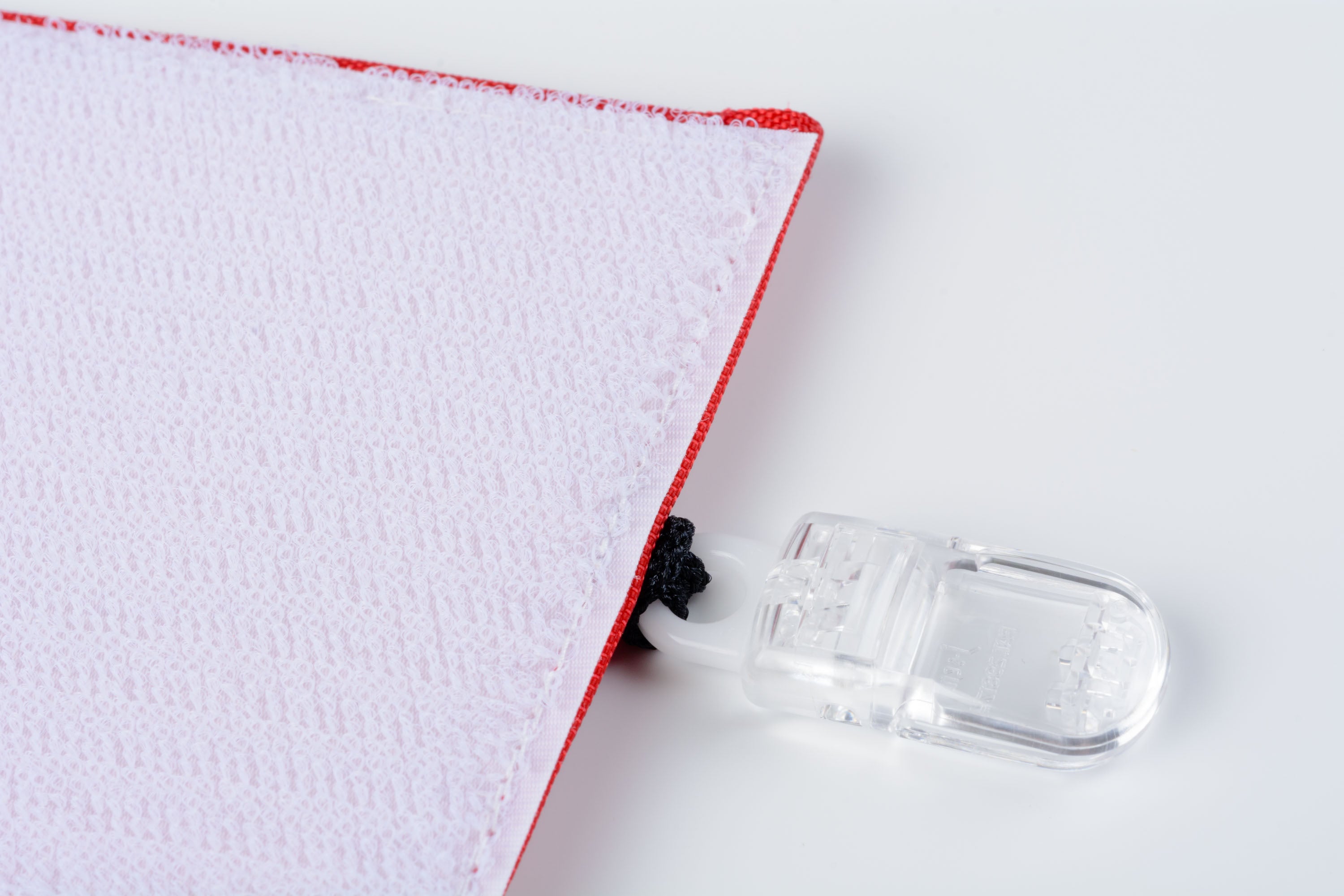 台紙差込式】 Y22レッド（赤）：ワンタッチ腕章 [N002-R][本体